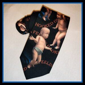 Vintage Ally McBeal Dancing Baby Hooked on a Feeling Men's Tie by Flipside